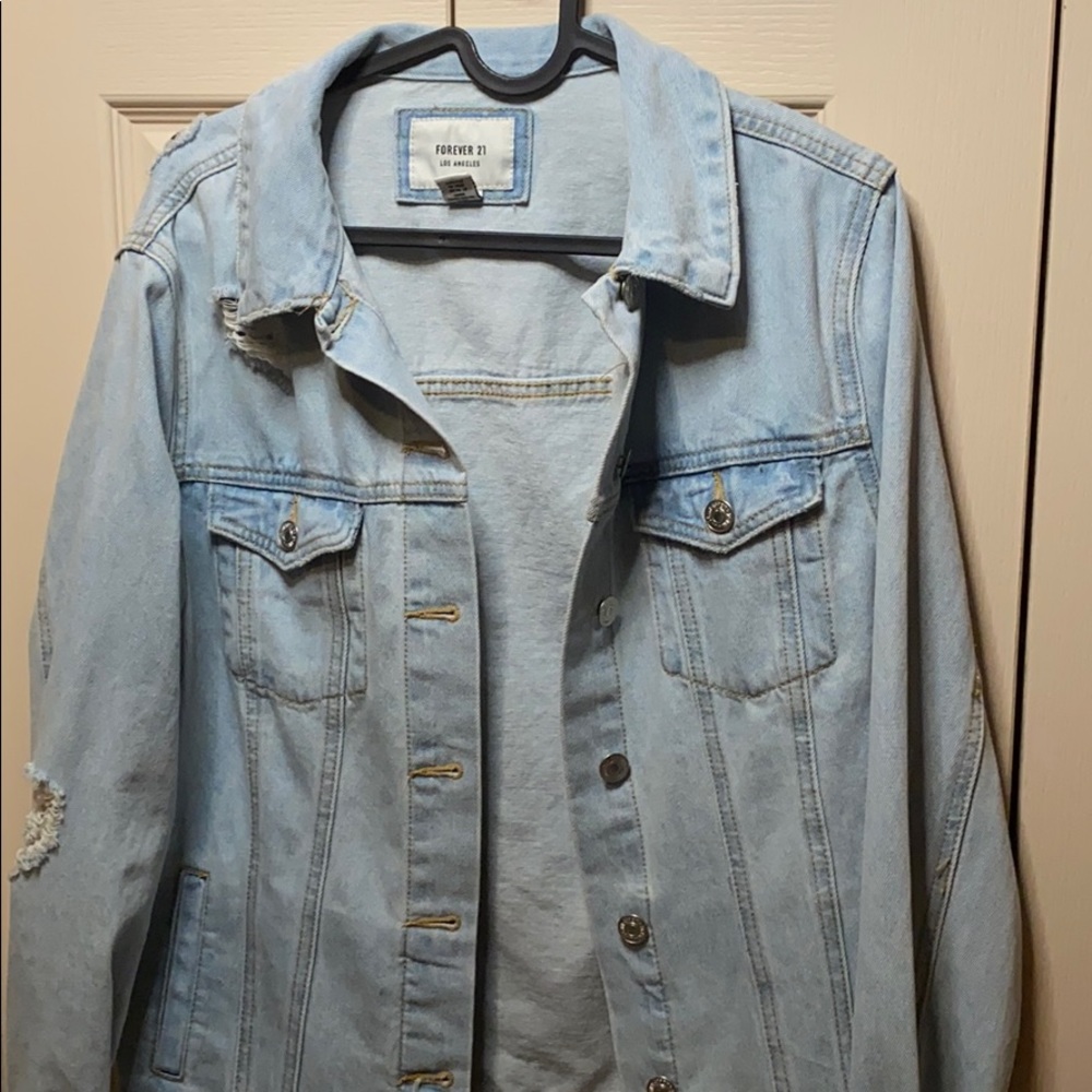 forever 21 denim jacket